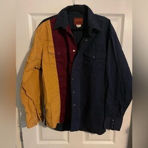 💙 Rustler by Wrangler Men’s XL Button Down long sleeve